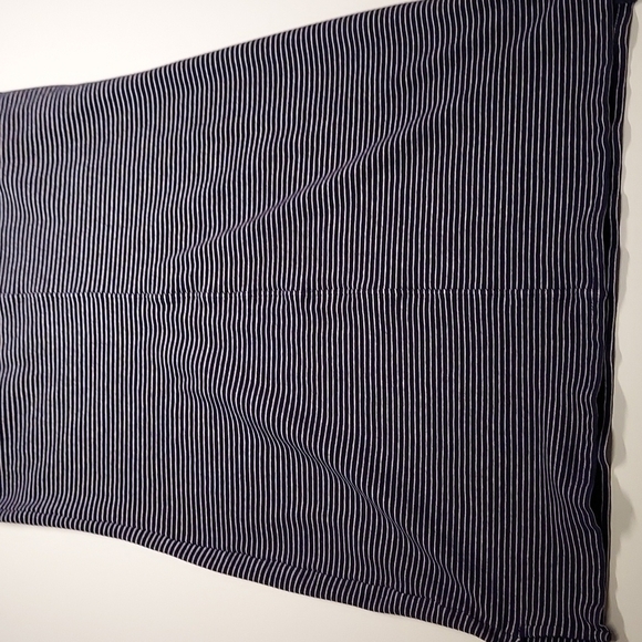 J.Crew Womens Tank Sheath Dress  Blue White Striped Scoop Neck Knit Sleeveless - Picture 7 of 10